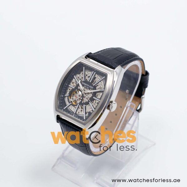 Kenneth Cole Men’s Automatic Black Leather Strap Black Skeleton Dial 41mm Watch KC10030811 UAE DUBAI AJMAN SHARJAH ABU DHABI RAS AL KHAIMA UMM UL QUWAIN ALAIN FUJAIRAH