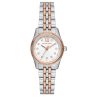 Michael Kors Women’s Quartz Two Tone Stainless Steel White Dial 26mm Watch MK4817