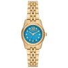 Michael Kors Women’s Quartz Gold Stainless Steel Turquoise Dial 26mm Watch MK4813