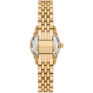 Michael Kors Women’s Quartz Gold Stainless Steel Turquoise Dial 26mm Watch MK4813