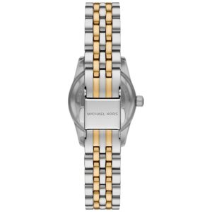 Michael Kors Women’s Quartz Two Tone Stainless Steel White Dial 26mm Watch MK4740