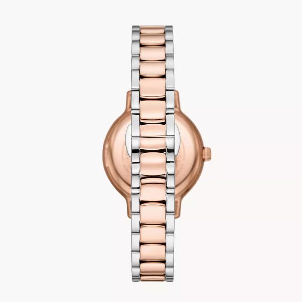 Emporio Armani Women’s Quartz Two-tone Stainless Steel Mother Of Pearl Dial 32mm Watch AR11499