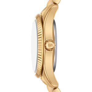 Michael Kors Women’s Quartz Gold Stainless Steel Turquoise Dial 26mm Watch MK4813