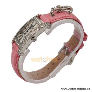 Alternative view of Juicy Couture Women’s Quartz Pink Leather Strap White Mother of Pearl Dial 22mm Watch 1900069 (Shelf Leftover)