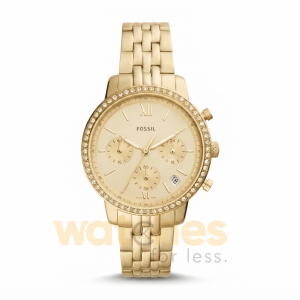 Fossil Women’s Quartz Gold Stainless Steel Gold Dial 36mm Watch ES5219