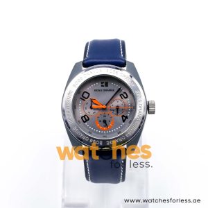 Hugo Boss Men’s Quartz Navy Blue Hybrid Strap Grey Dial 43mm Watch 1512550/5