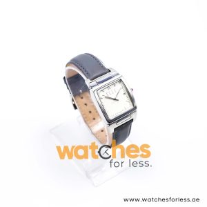 Elle Women’s Quartz Grey Leather Strap Cream Dial 29mm Watch EL20053S08N