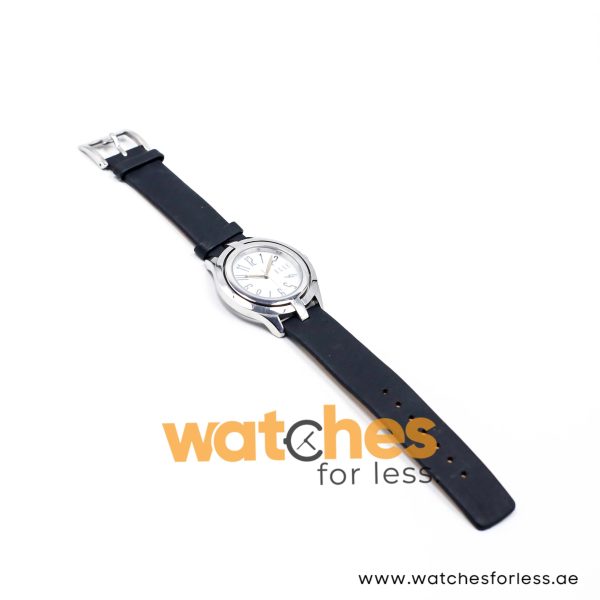 Elle Women’s Quartz Black Leather Strap White Mother Of Pearl Dial 38mm Watch EL20135S04N