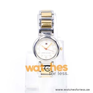 Tommy Hilfiger Women’s Quartz Two Tone Stainless Steel White Dial 29mm Watch 1780724