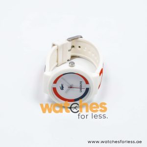 Lacoste Women’s/Kid’s Quartz White Silicone Strap White Dial 40mm Watch 2020030/1