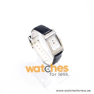 Tommy Hilfiger Women’s Quartz Black & White Leather Reversible Strap White Dial 23mm Watch 178P665