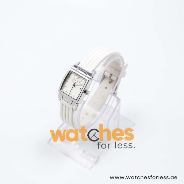 Elle Women’s Quartz White Silicone Strap Off-White Dial 23mm Watch EL2000000