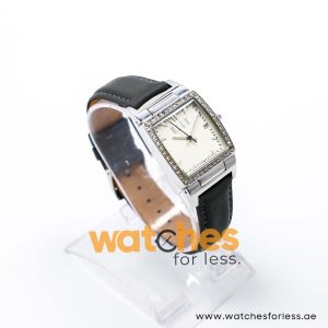 Elle Women’s Quartz Grey Leather Strap Cream Dial 29mm Watch EL20118S08N/1