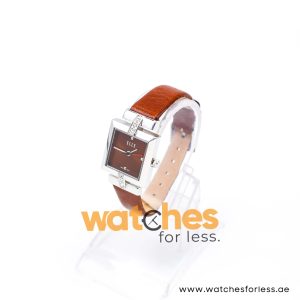 Elle Women’s Quartz Brown Leather Strap Brown Dial 25mm Watch EL20028S04C