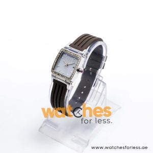 Elle Women’s Quartz Grey Silicone Strap Light Grey Dial 23mm Watch EL20117P03N