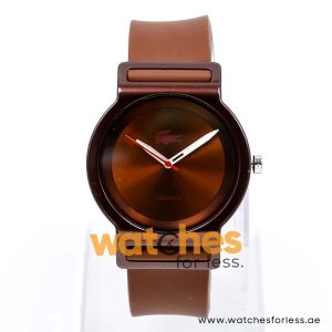 Lacoste Women’s Quartz Brown Silicone Strap Brown Dial 39mm Watch 2000700