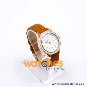 Lacoste Women’s Quartz Camel Brown Leather Strap White Dial 39mm Watch 2000742