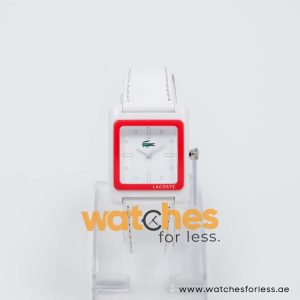 Lacoste Women’s Quartz White Leather Strap White Dial 31mm Watch 2000548