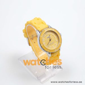 Lacoste Women’s Quartz Yellow Silicone Strap Yellow Dial 40mm Watch 2000745/1