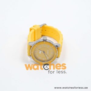 Lacoste Women’s Quartz Yellow Silicone Strap Yellow Dial 40mm Watch 2000745/1