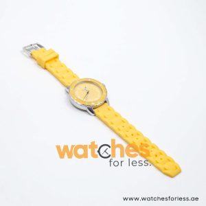 Lacoste Women’s Quartz Yellow Silicone Strap Yellow Dial 40mm Watch 2000745/1