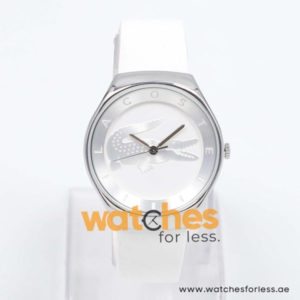 Lacoste Women’s Quartz White Silicone Strap White Dial 38mm Watch 2000785/1