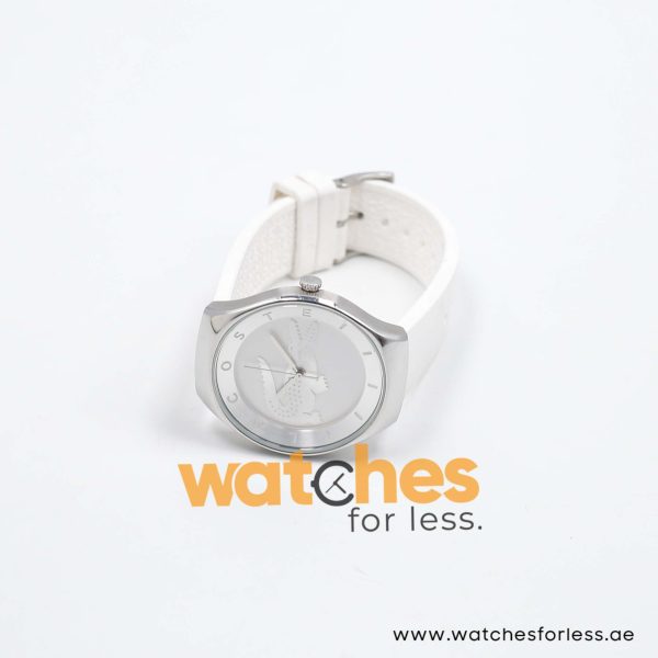 Lacoste Women’s Quartz White Silicone Strap White Dial 38mm Watch 2000785/1