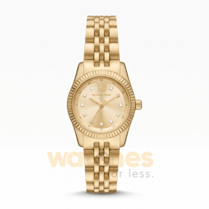 Michael Kors Women’s Quartz Gold Stainless Steel Gold Dial 26mm Watch MK4741