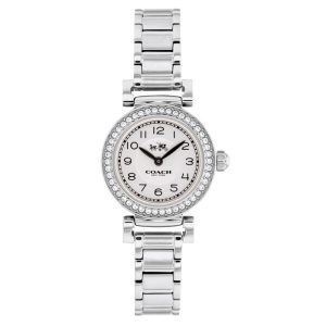 Coach Women’s Quartz Silver Stainless Steel White Dial 23mm Watch 14502402