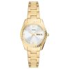 Fossil Women’s Quartz Gold Stainless Steel Silver Dial 32mm Watch ES5199 (Without Tag)