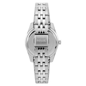 Fossil Women’s Quartz Silver Stainless Steel Silver Dial 32mm Watch ES4897 (Without Tag)