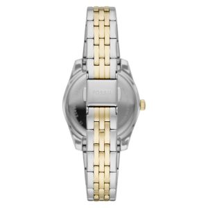 Fossil Women’s Quartz Two Tone Stainless Steel Gold Dial 32mm Watch ES4949 (Without Tag)