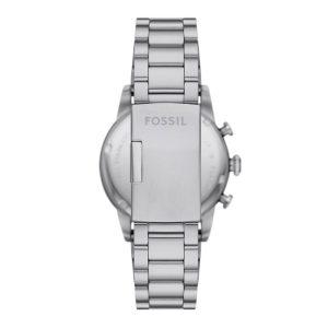 Fossil Men’s Quartz Silver Stainless Steel Blue Dial 42mm Watch FS6047