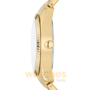 Alternative view of Fossil Women’s Quartz Gold Stainless Steel Silver Dial 32mm Watch ES5199 (Without Tag)