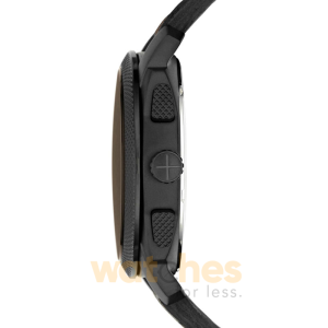 Alternative view of Fossil Men’s Quartz Brown Leather Strap Black Dial 45mm Watch FS4656 (Without Tag)