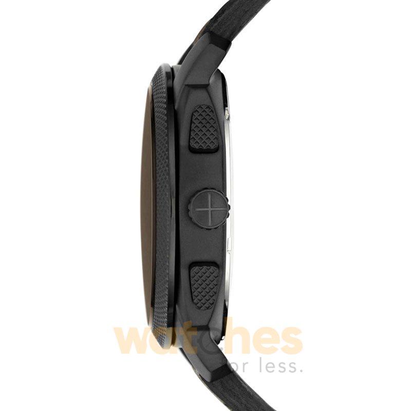 Fossil Men’s Quartz Brown Leather Strap Black Dial 45mm Watch FS4656 (Without Tag) - Image 2