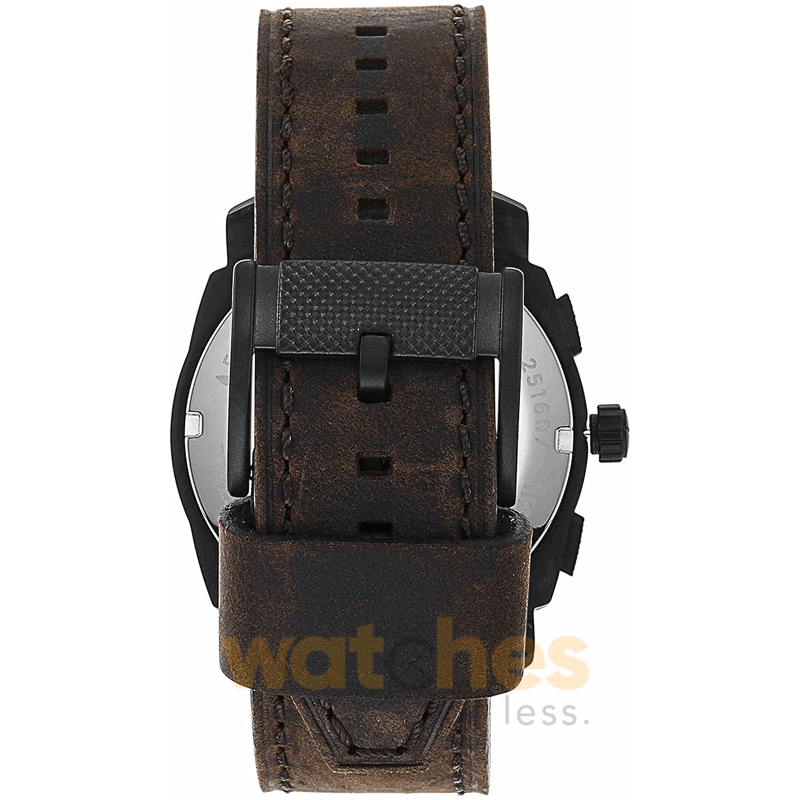 Fossil Men’s Quartz Dark Brown Leather Strap Black Dial 42mm Watch FS5251 (Without Tag) - Image 2