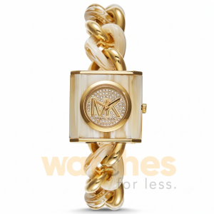 Michael Kors Women’s Quartz Gold Stainless Steel Gold Dial 25mm Watch MK4809