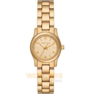 Michael Kors Women’s Quartz Gold Stainless Steel Gold Dial 26mm Watch MK7457 (Without Tag)