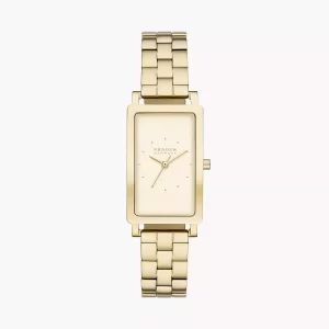 Skagen Women’s Quartz Gold Stainless Steel Gold Dial 22mm Watch SKW3098 (Shelf Leftover)