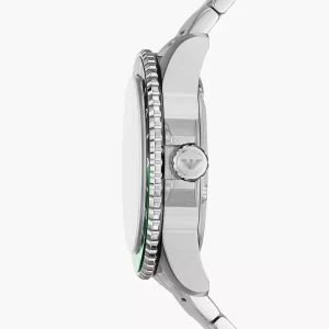 Alternative view of Emporio Armani Men’s Quartz Silver Stainless Steel Black Dial 42mm Watch AR11589 (Shelf Leftover)