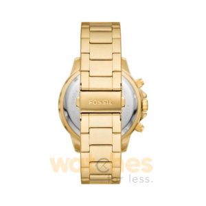Alternative view of Fossil Men’s Chronograph Quartz Gold Stainless Steel Blue Dial 45mm Watch BQ2706 (Without Tag)