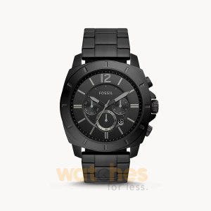 Fossil Men’s Chronograph Quartz Stainless Steel Black Dial 48mm Watch BQ2759 (Without Tag)
