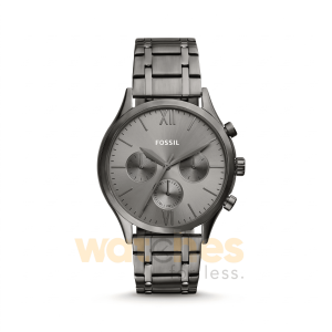 Fossil Men’s Chronograph Quartz Stainless Steel Grey Dial 44mm Watch BQ2812