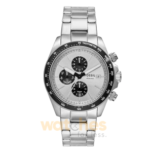 Fossil Women’s Quartz Silver Stainless Steel Silver Dial 42mm Watch BQ2873 (Without Tag)
