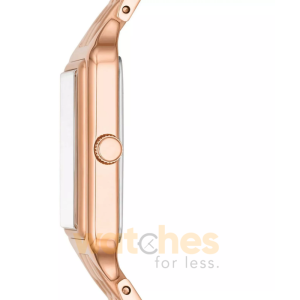 Alternative view of Fossil Women’s Quartz Rose Gold Stainless Steel White Dial 23mm Watch ES5271 (Without Tag)