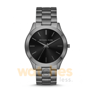 Michael Kors Men’s Quartz Stainless Steel Black Dial 44mm Watch MK1044