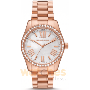 Michael Kors Women’s Quartz Stainless Steel White Dial 38mm Watch MK1088