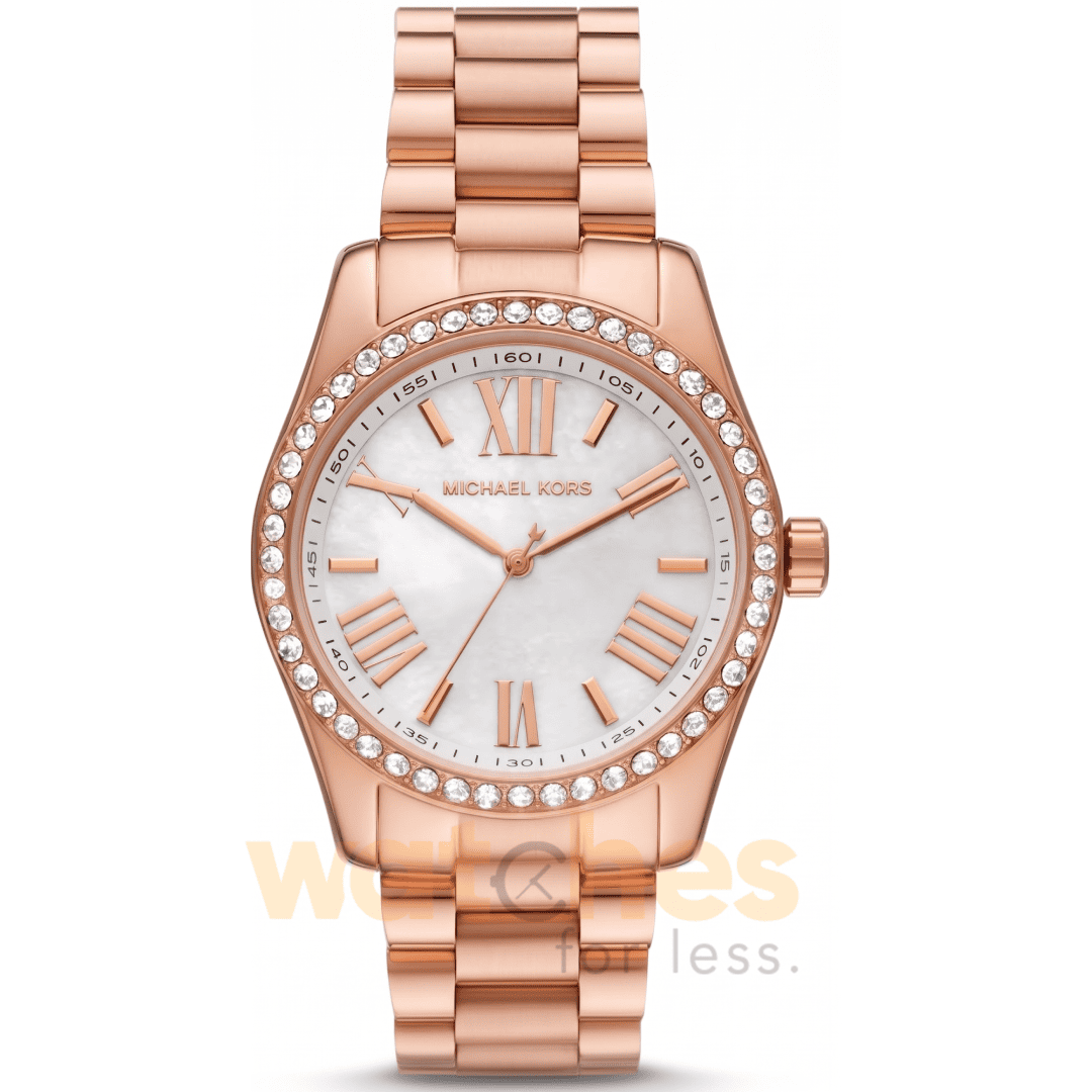 Michael Kors Women’s Quartz Stainless Steel White Dial 38mm Watch MK1088