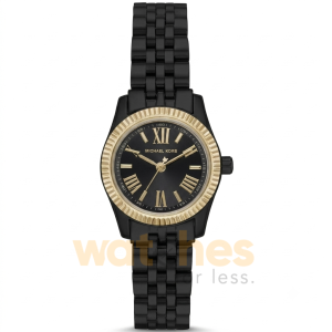 Michael Kors Women’s Quartz Black Stainless Steel Black Dial 26mm Watch MK3299